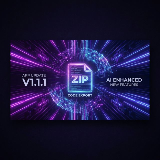 Обновление НейроЧат AI 1.1.1 — Передовые модели и Экспорт ZIP